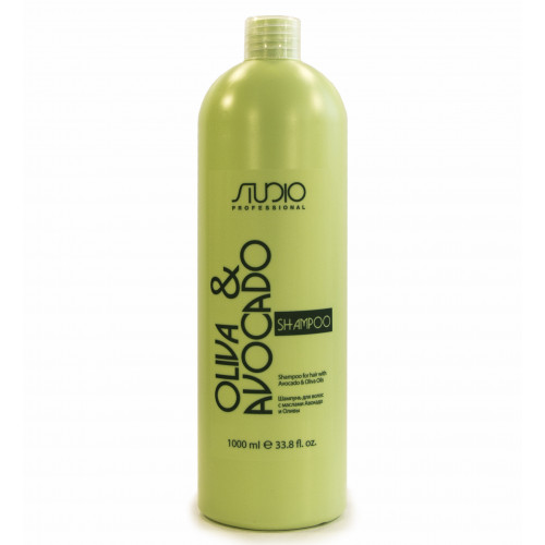 Шампунь увлажняющий для волос с маслами авокадо и оливы 1000мл